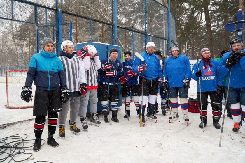 В Нахабино прошел турнир по хоккею памяти Дмитрия Панова