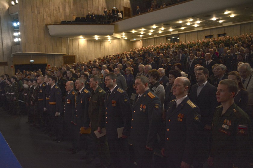 100-летие Красной армии: День защитника Отечества отметили в ДК «Подмосковье»