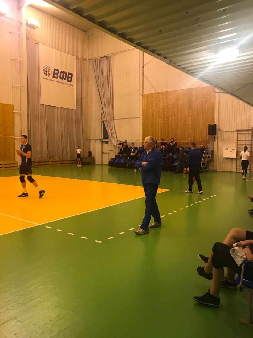 Красногорская волейбольная команда вновь одержала победу