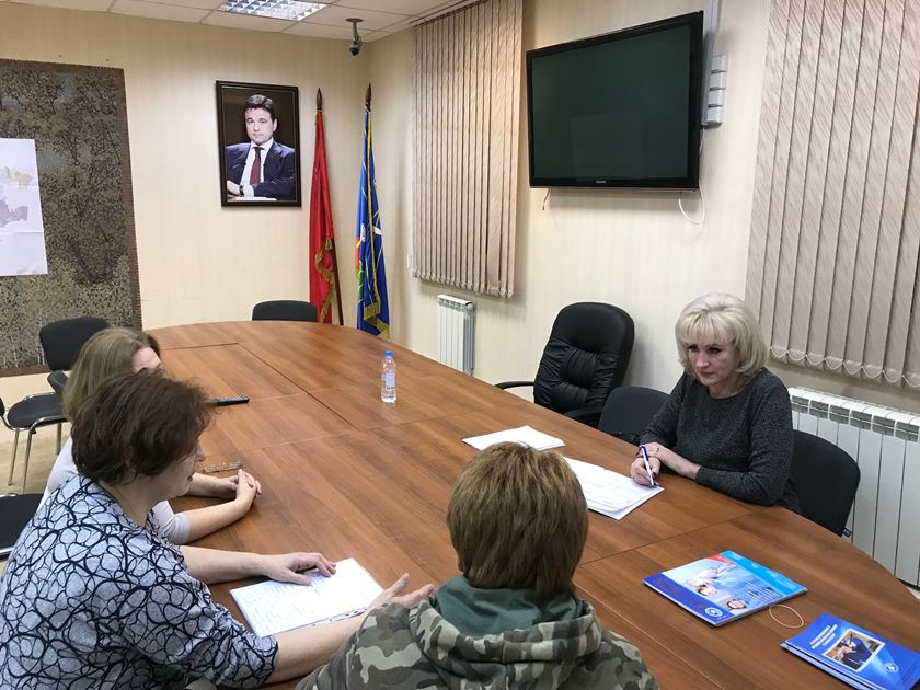 В сельском поселении Ильинское прошел прием с представителем Уполномоченного по правам человека по городскому округу Красногорск