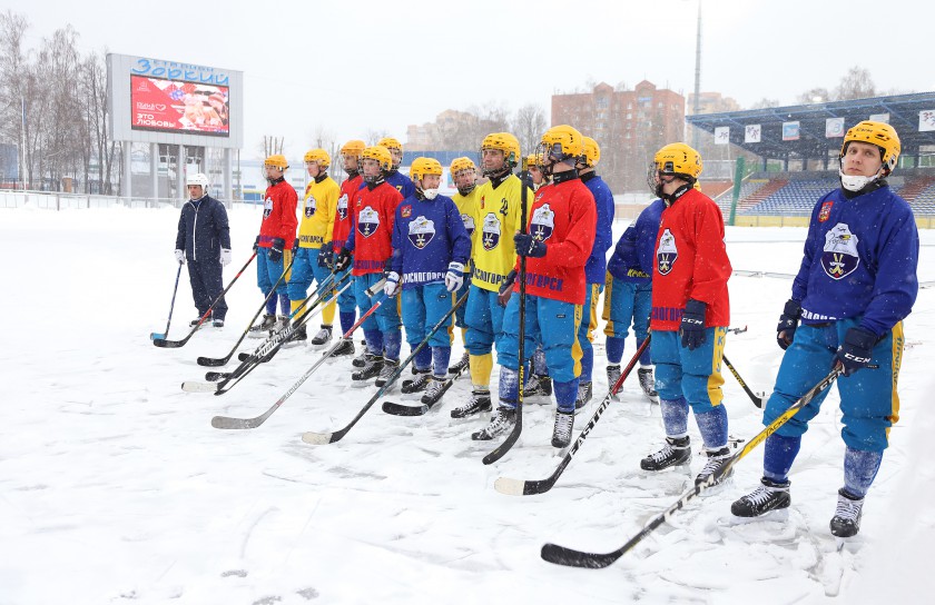 Всероссийский День хоккея отметили в Красногорске