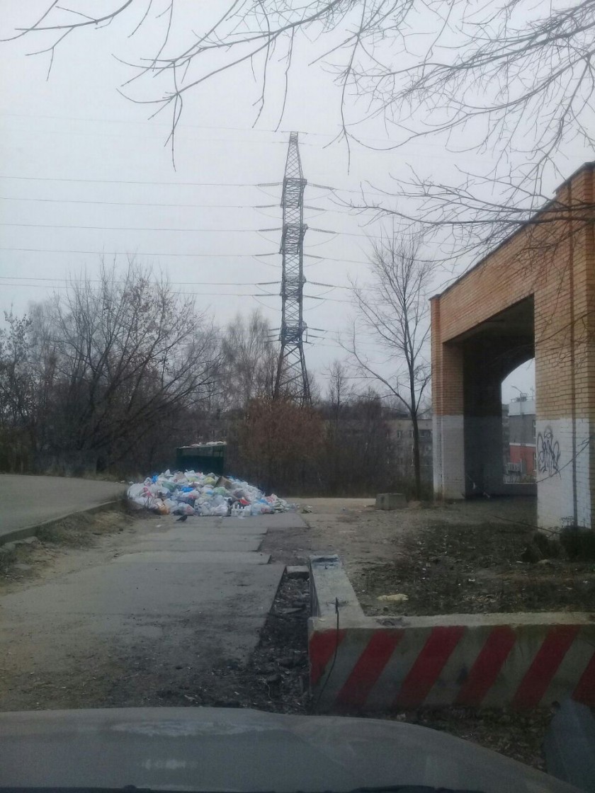 Рейд по выявлению навалов мусора прошел в Красногорске