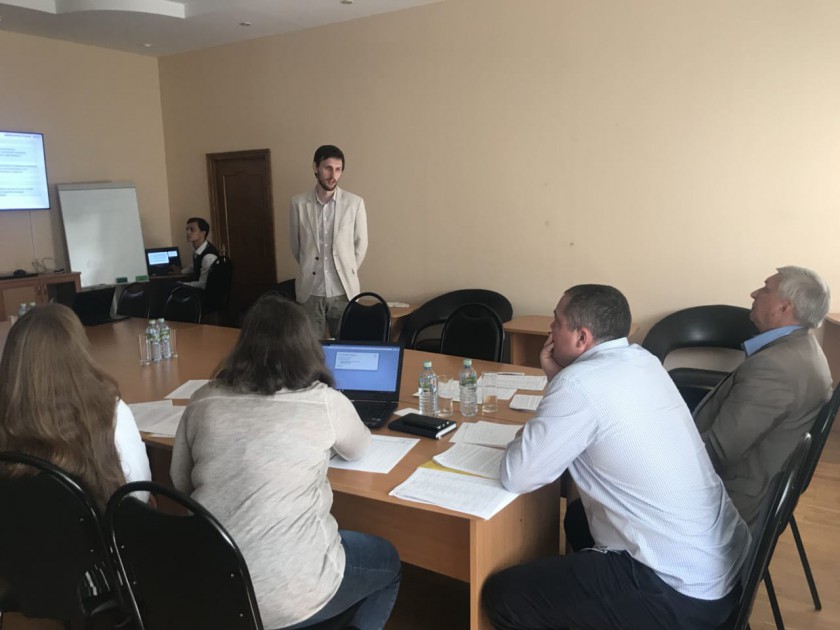 Волонтеры Московской области защищают свои проекты, поданные на конкурс «Доброволец России»