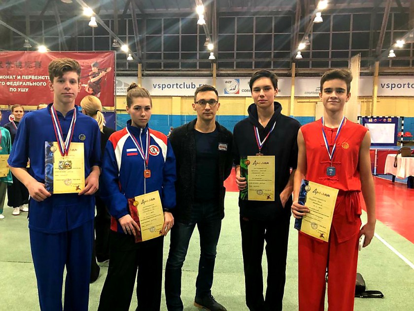 Красногорские спортсмены вернулись с Первенства Центрального Федерального округа с медалями