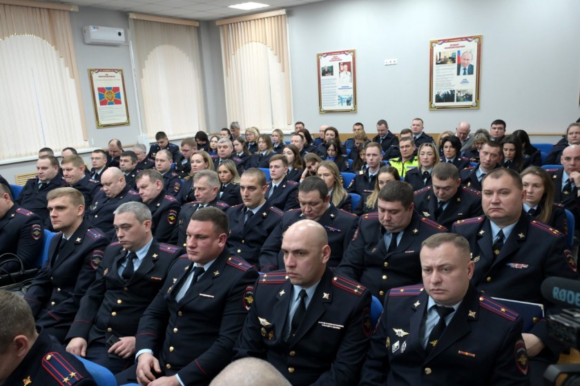 В Красногорске подвели итоги работы полиции за 2022 год
