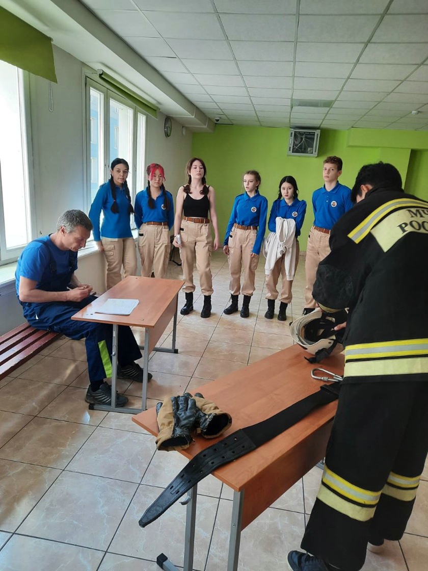 Сотрудники ЕДДС Красногорск приняли участие в конкурсе на лучшую дружину юных пожарных