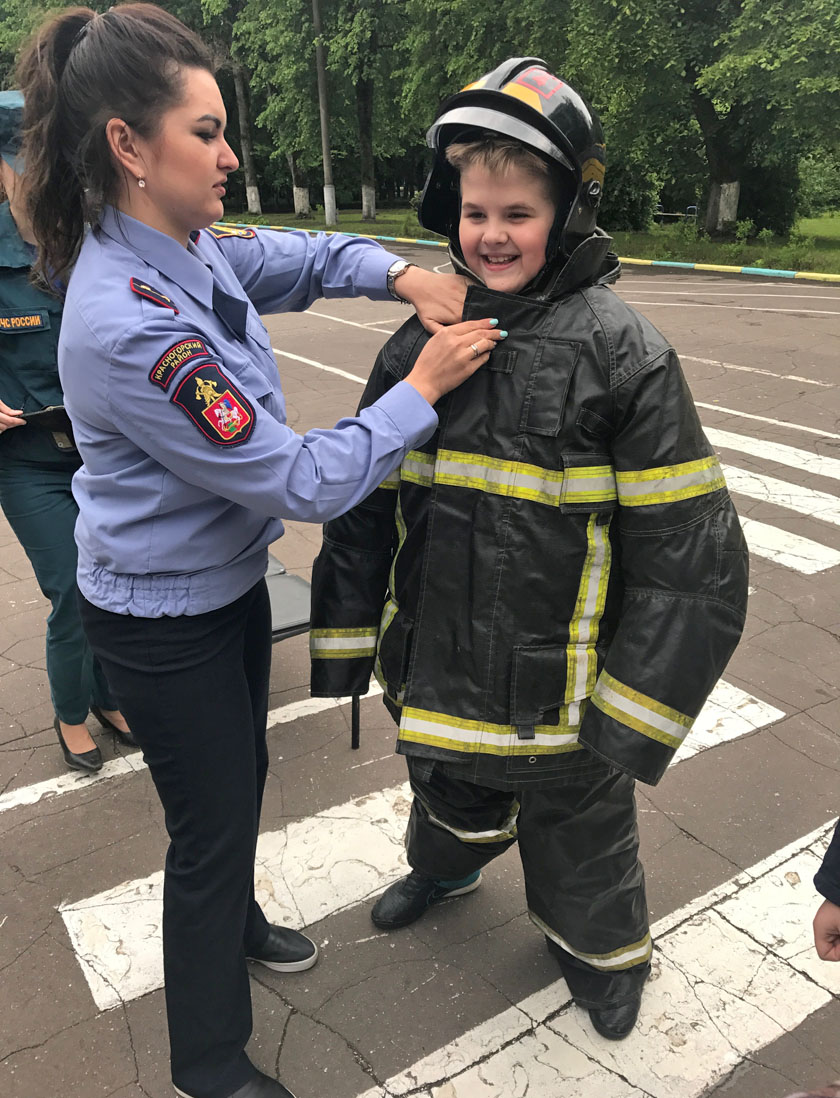 Дни пожарной безопасности проходят в детских оздоровительных лагерях по г.о. Красногорск.