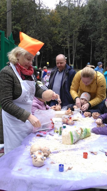 Более 80 детей  возрасте от 1 до 7 лет приняли участие в забеге в  Красногорском городском парке