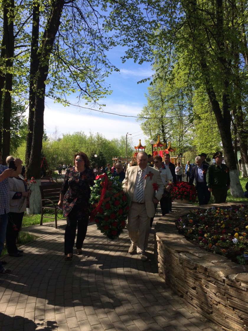 Торжественные мероприятия по случаю Дня Победы прошли в территориальном управлении «Отрадненское»
