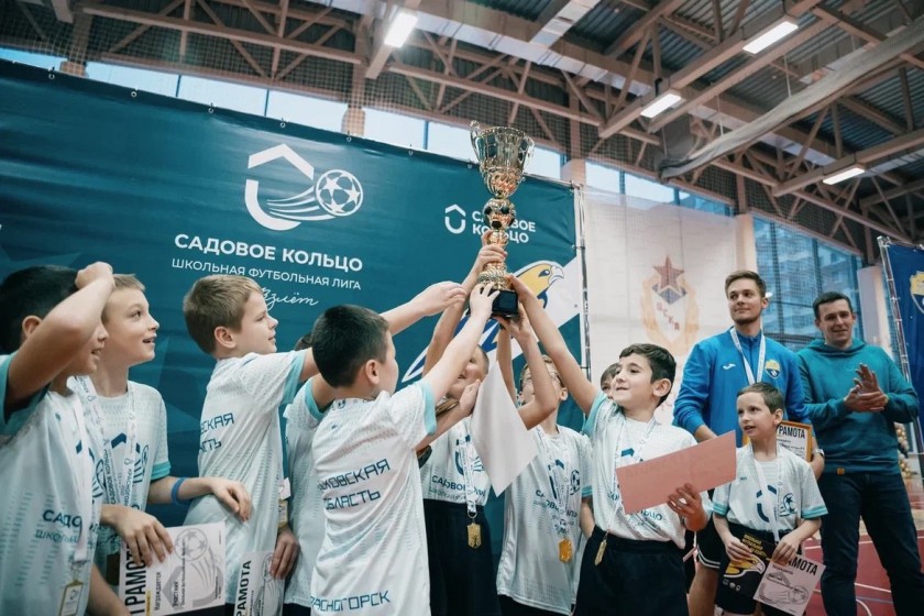 В Красногорске определили победителя Школьной футбольной лиги #Навзлет