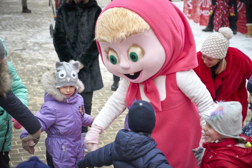 В рождественский сочельник в красногорских парках прошли праздничные мероприятия