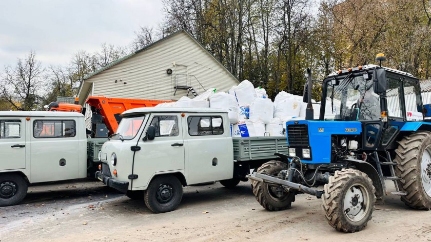 Более 600 тонн пескосоляной смеси закуплено Красногорской городской службой для борьбы с гололедом