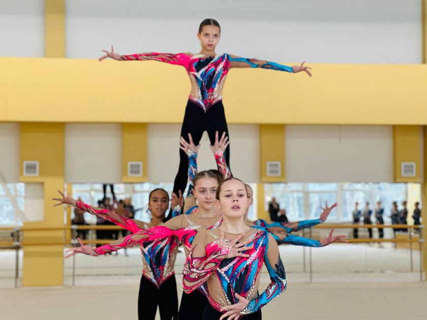 Гордость Красногорска: школа эстетической гимнастики «Анлер» представит зрителям новую программу