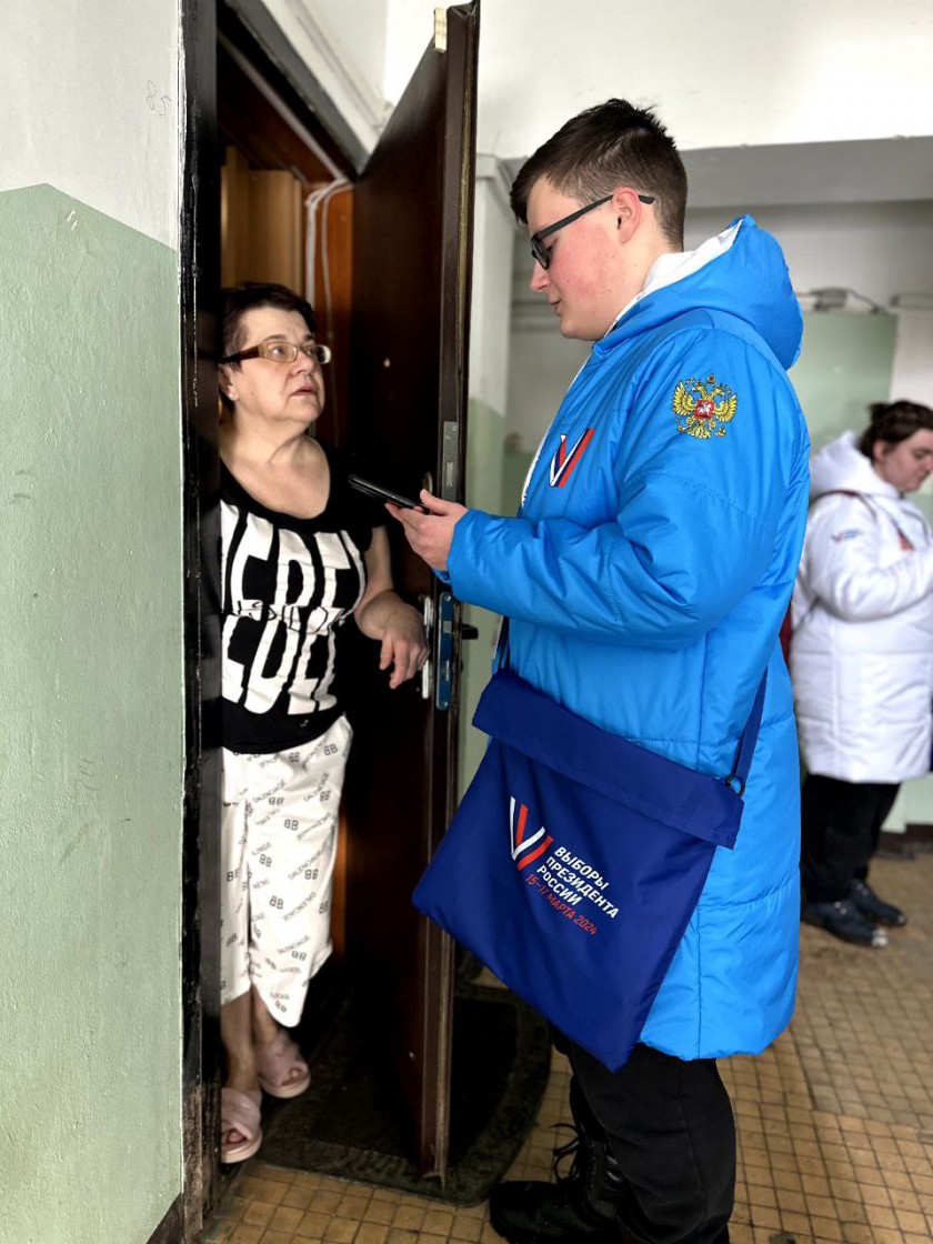 17 февраля, информаторы Красногорска начинают кампанию поквартирного обхода избирателей