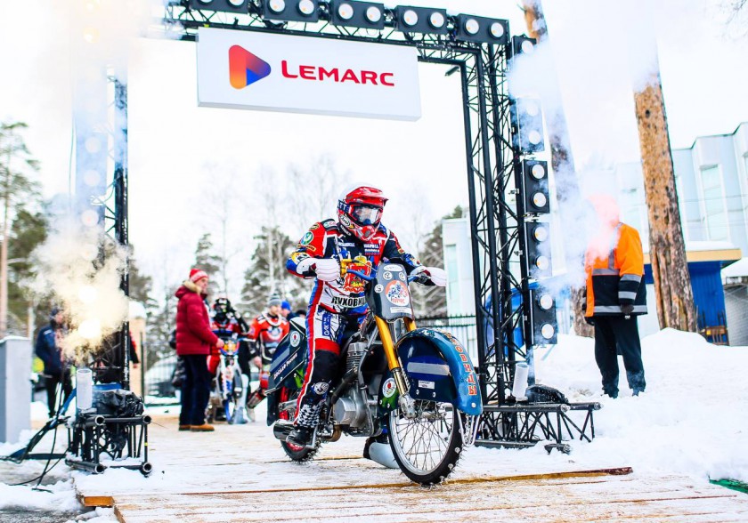 В Красногорске определился победитель финала личного Чемпионата России по мотогонкам на льду