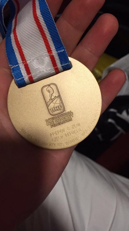 Ольга Широкова из Красногорска стала бронзовым призером Молодежного чемпионата мира по хоккею