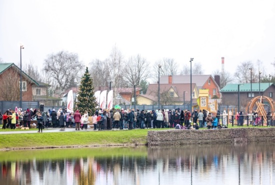 В Нахабино состоялось торжественное открытие обновленной территории озера Торфяного