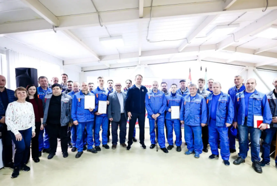 Дмитрий Волков встретился с коллективом предприятия «Энергоспецтехника» в Нахабино