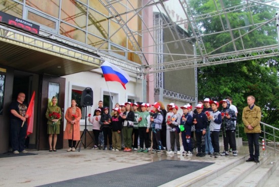  День памяти и скорби в Петрово - Дальнем 
