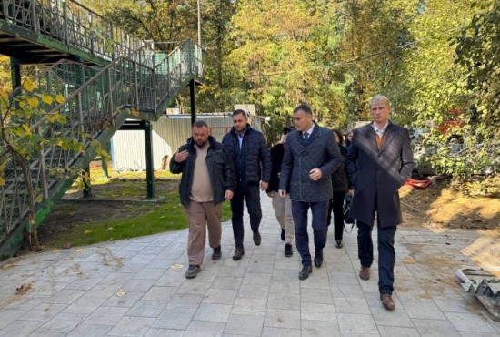 Городской парк в Красногорске готовится к открытию