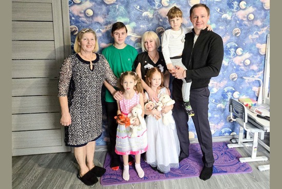 Дмитрий Волков навестил семью Героя СВО 