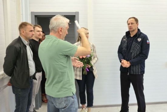 Дмитрий Волков проверил строительство нового кинологического центра в Красногорске