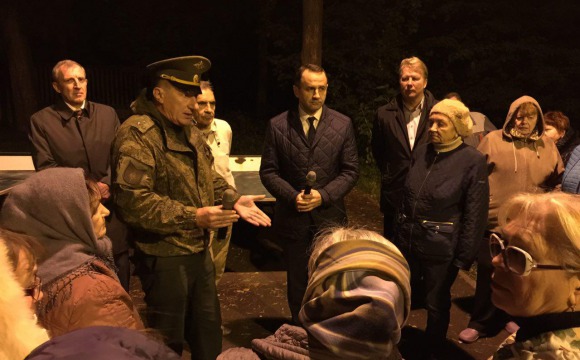Глава Красногорского района провел встречу с жителями военного городка Инженерный-1