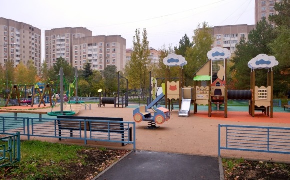 В Нахабино появилась новая детская игровая зона