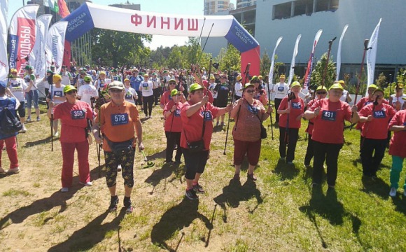 Всемирный день скандинавской ходьбы отметили в Красногорске