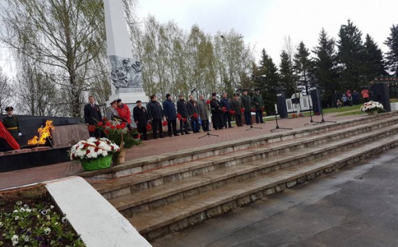 На Рубеже обороны в Нефедьево почтили память героев