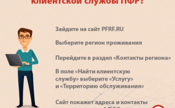 Информация для посетителей клиентских служб ГУ - Главного управления ПФР № 9