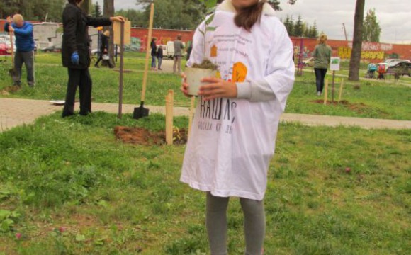 Красногорцы приняли массовое участие в областной акции «Наш лес. Посади свое дерево»