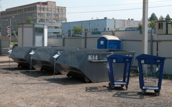 В Красногорске две площадки «Мегабак» готовятся принимать крупногабаритный мусор
