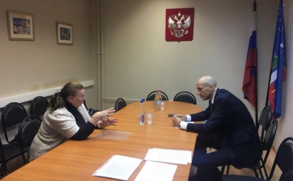 Депутат Мособлдумы Дмитрий Голубков провел личный прием граждан в Красногорске