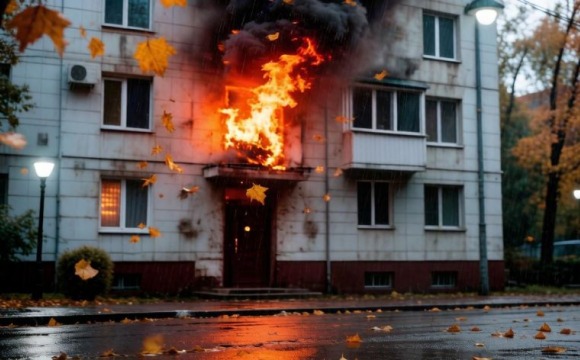 Пожары осенью: статистика Системы‑112 МО и главные причины возгораний