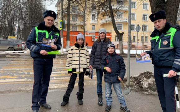 Госавтоинспекторы провели профилактическое мероприятие пешеход в Красногорске