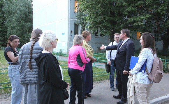 Встреча с жителями в п. Архангельское