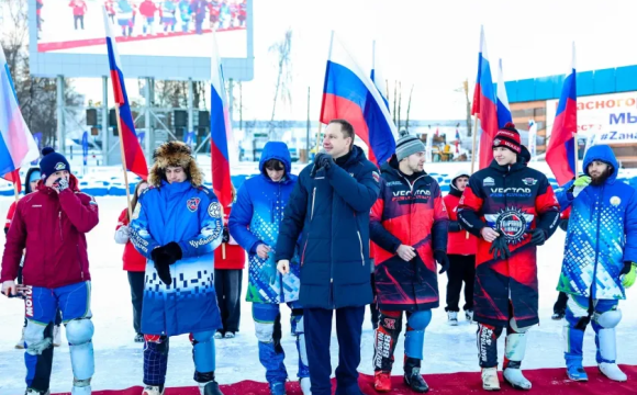 Глава городского округа Красногорск Дмитрий Владимирович Волков приветствовал участников и гостей спортивного праздника