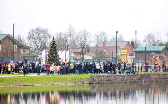 В Нахабино состоялось торжественное открытие обновленной территории озера Торфяного