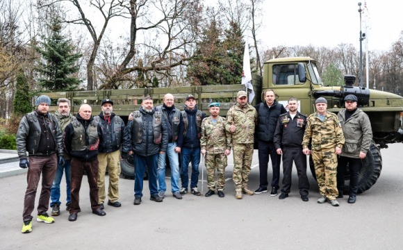 Администрация Красногорска передала автомобиль «УРАЛ» бойцам бригады «Святой князь Александр Невский»
