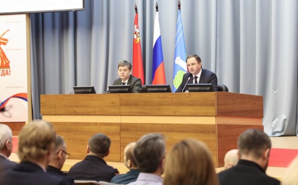 Дмитрий Волков провел оперативное совещание по подготовке к весенним субботникам и благоустройству Красногорска