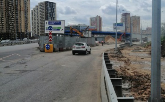 Завершен ремонт участка Волоколамского шоссе