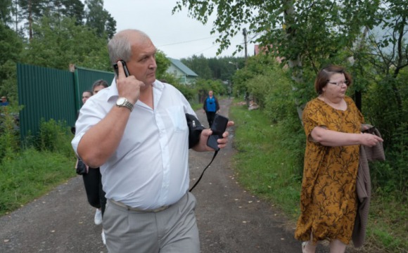 Межведомственная рабочая группа мониторит уровень воды в реках Красногорска