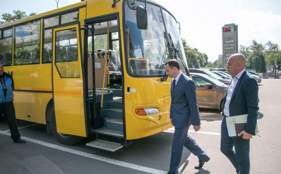 Для Ангеловской школы приобретен автобуса для перевозки детей
