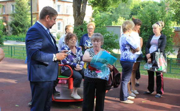 Встреча с жителями посёлка Истра и деревни Степановское