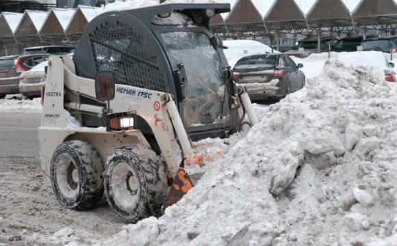 В Красногорске за неделю убрали свыше 2650 кубометров снега