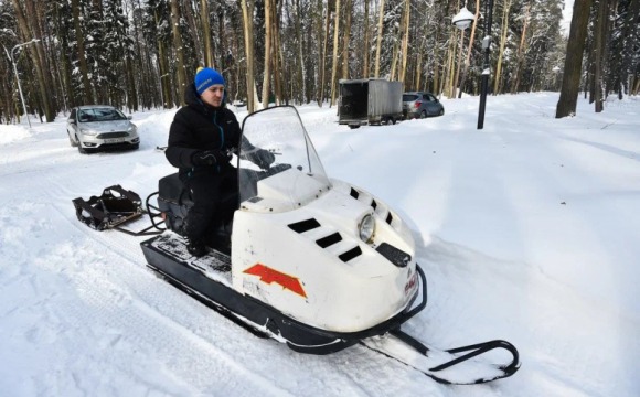В Архангельском идет подготовка к лыжным гонкам