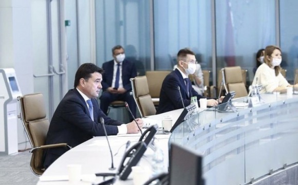 Андрей Воробьев провел совещание с членами правительства МО и главами муниципалитетов