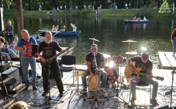 В Красногорске прошел рок-концерт на свежем воздухе