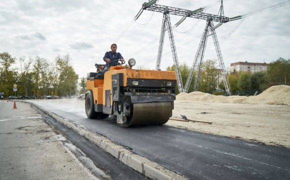 Тротуар вдоль улицы Кирова достроят в начале октября ⠀